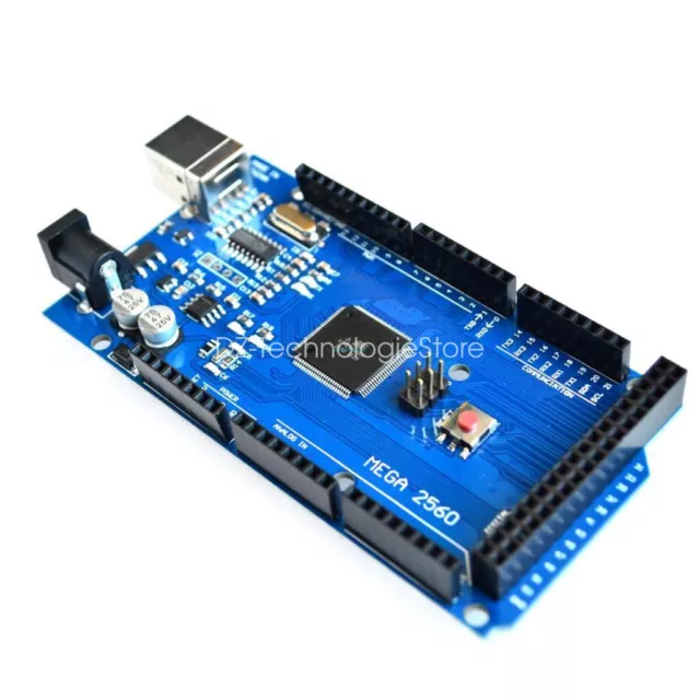 MEGA 2560 R3 ATMEGA16U2 ATMEGA2560-16AU Board + USB Cable For Arduino 3