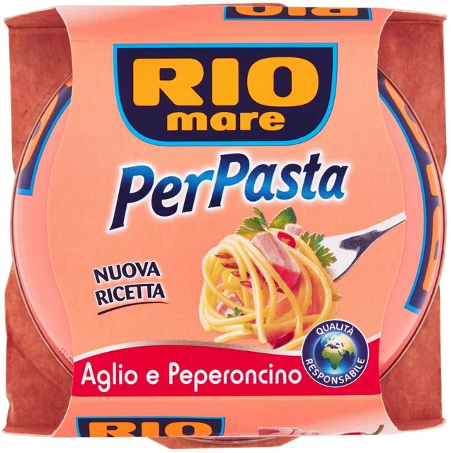 Rio mare - PerPasta, Tonno, Aglio, Olio e Peperoncino - 3 pezzi da 160 g [480 g]