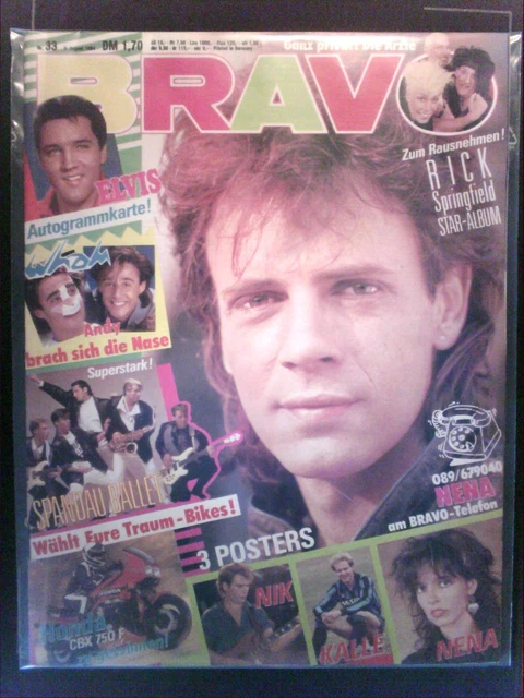 Bravo Nr.: 33 vom 9. August  1984  in Schutzhülle