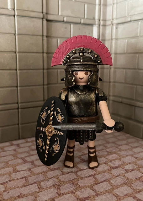 PLAYMOBIL ESTANDARTE ROMANO Custom 3D - Roman Banner - Bannière Romaine