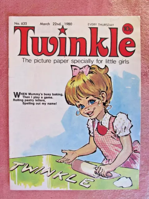 TWINKLE AND MAGIC COMIC.    NO.635.    MARCH 22nd.  1980.