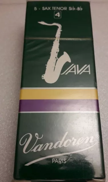 Vandoren java force 4 tenor. SR274. Boite de 5 Anches.