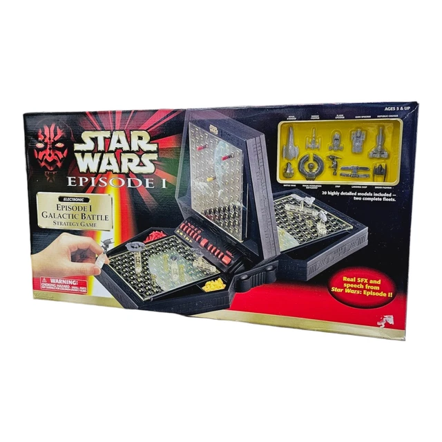 STAR WARS EPISODE 1 Galactic Battle Strategy Game Vintage Tiger