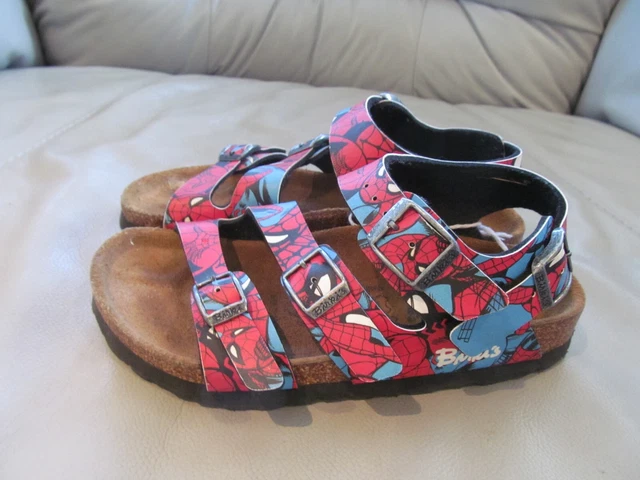 Birkenstock cheap spiderman sandals