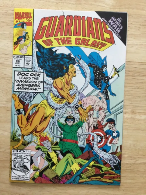 Guardians of the Galaxy  # 28 NM 9.4 Infinity War Crossover