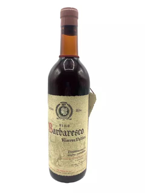 Vintage Barbaresco Reserva 1970's Valfieri Rojo Vino 72cl 13,5%