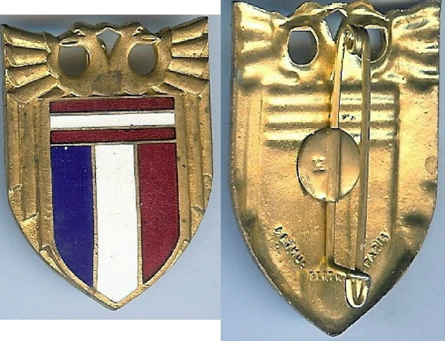 Insigne Légion De Gendarmerie Autriche - Badge Militaire Seconde Guerre Mondiale - France