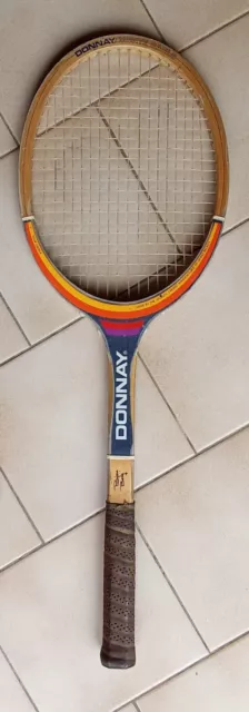 Raquette de tennis vintage Donnay Monte Carlo Bjon Borg