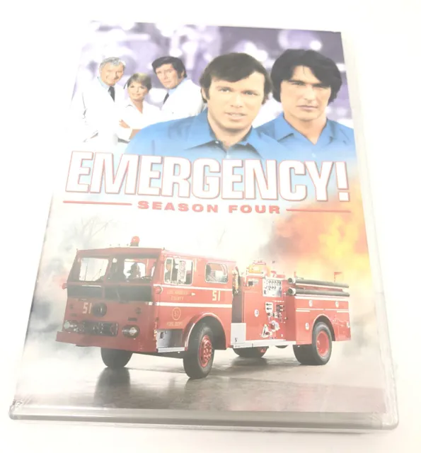 EMERGENCY! TV Series DVD Season 4 Universal Pictures 959-L