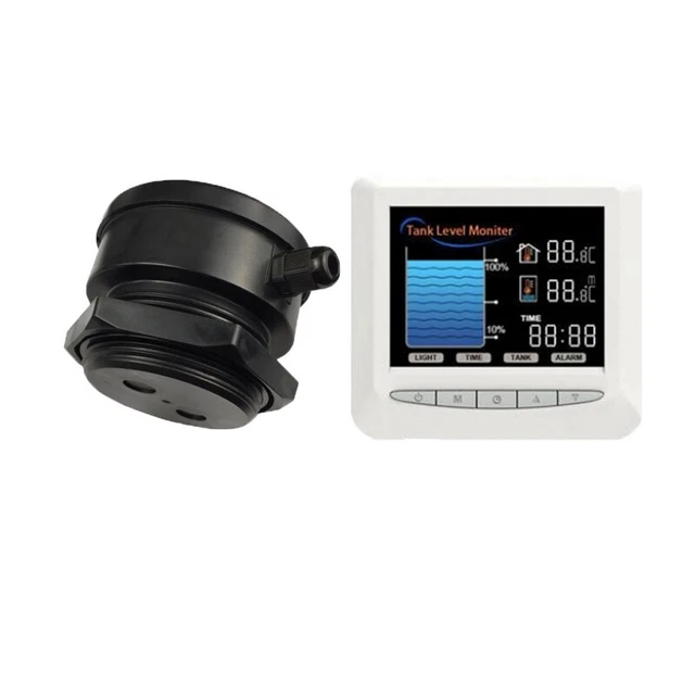 Smart TLC-2101-WL Wireless Ultrasonic Water Level Sensor with LCD Display