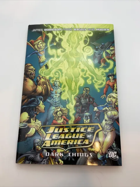 Justice League of America: Dark Things TPB GN Hard Cover Brand New 2010 2011