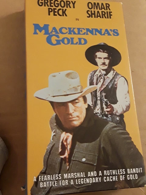 VHS MACKENNA S GOLD Gregory Peck Omar Sharif Western Classique EUR 4 46 vhs-mackenna-s-gold-gregory-peck-omar-sharif-western-classique-eur-4-46