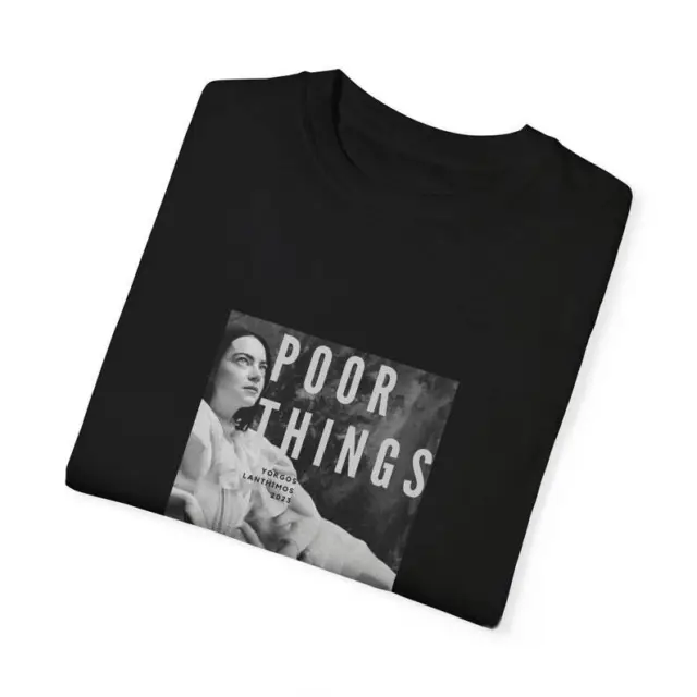 Poor Things inspired Garment-Dyed T-shirt - Bella Baxter - Emma Stone