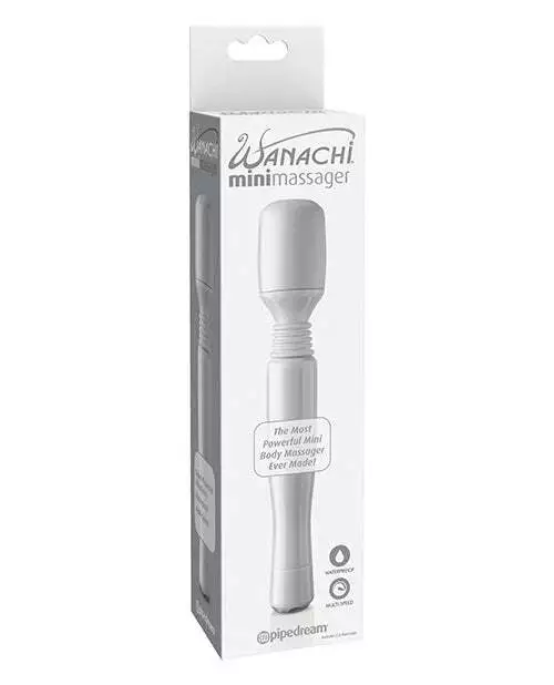 Mini Wanachi Massager Waterproof - White