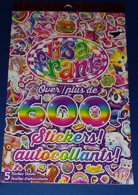 Sticker Super Pack -- Box Over 2,200 Stickers (Lisa Frank Party Supplies)  Toys