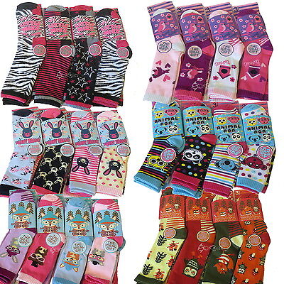 6/12 Pairs Childrens Girls Boys Cotton Novelty Socks Infant Size 0-6 Big KIds