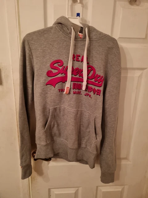 Felpa con cappuccio da uomo superdry taglia small