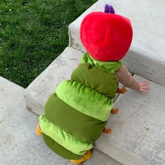 POTTERY BARN KIDS Eric Carle The Very Hungry Caterpillar Costume 06/12