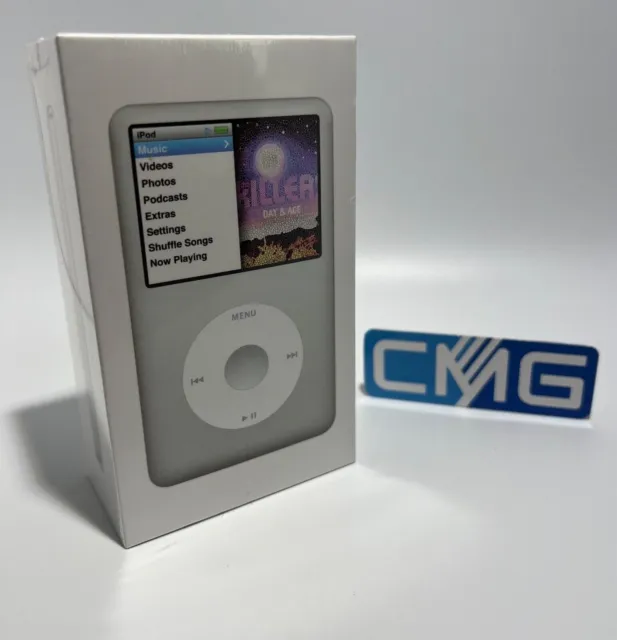 Apple iPod Classic 160 GB 7. Generation 7th 7G Mp3 160GB A1238 2009 Silber MC293