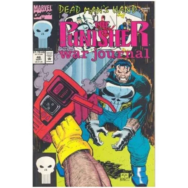 Punisher War Journal (1988 series) #46 in NM minus condition. Marvel comics [t: