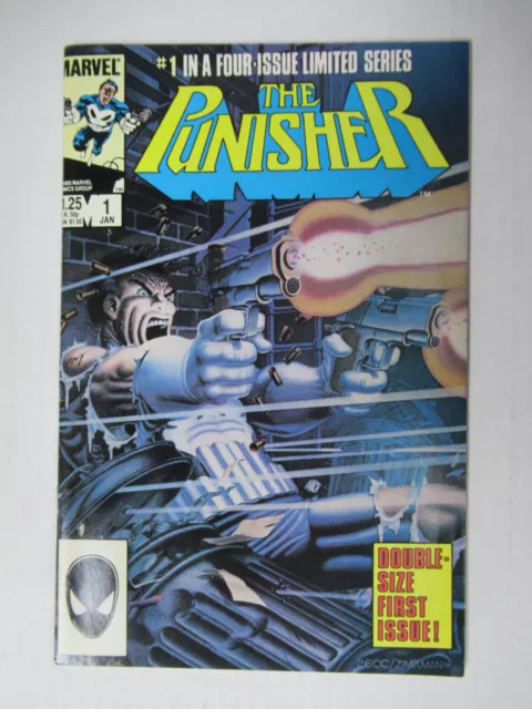 1986 Marvel Comics Punisher Limited Series #1 of 4