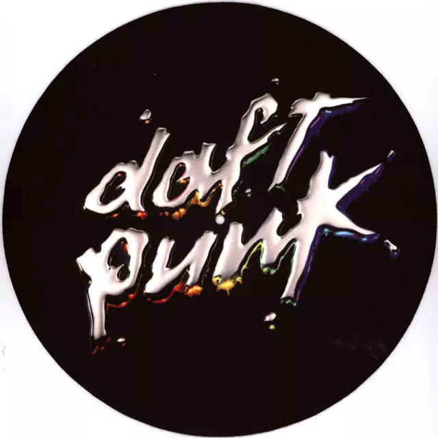 Daft Punk - Patch Text - Single Slipmat Multicolor