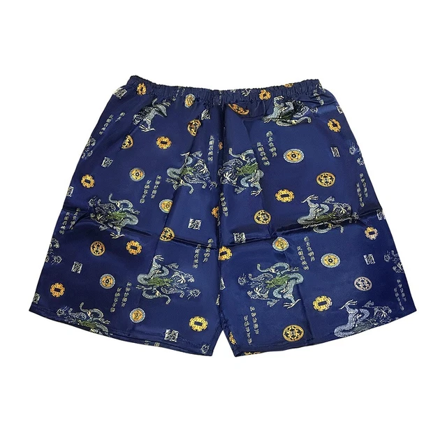 Soft and Smooth Men's Silk Satin Pajamas Pyjamas Bottoms Nightwear Shorts