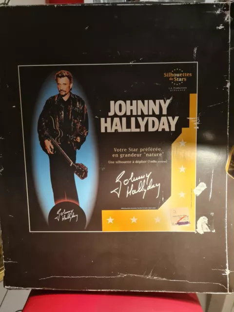 Rare Plv Johnny Hallyday Grandeur Nature