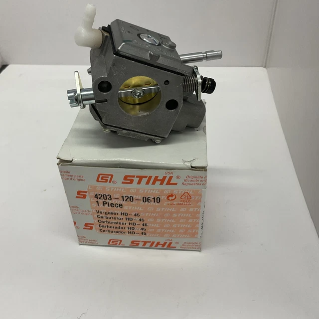 thumbnail interactive-video image 1 of STIHL / Walbro OEM Carburetor 1122 120 0618 (WJ-69C) For MS650, MS660, 066MR Chainsaws 1 of 5