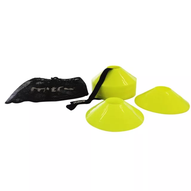 Mitre 30 Cone Pitch Marker Training Drill Set + Carry Bag