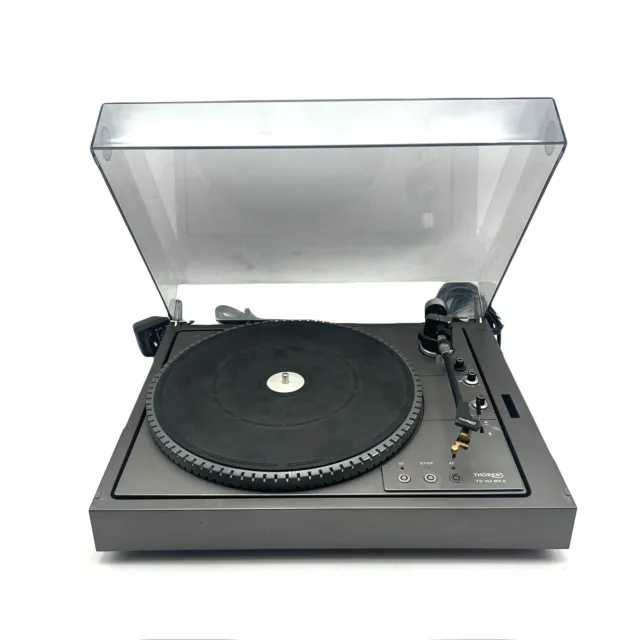 Piatto Giradischi Thorens TD 104 MKii + Testina Pickering XV-15/625E REVISIONATO