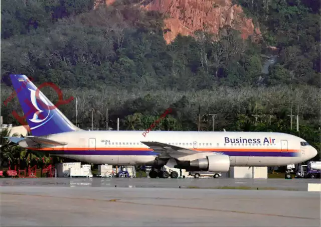 Picture Postcard>>BUSINESS AIR BOEING 767-222 HS-BIA @ PHUKET [OKC 1495]