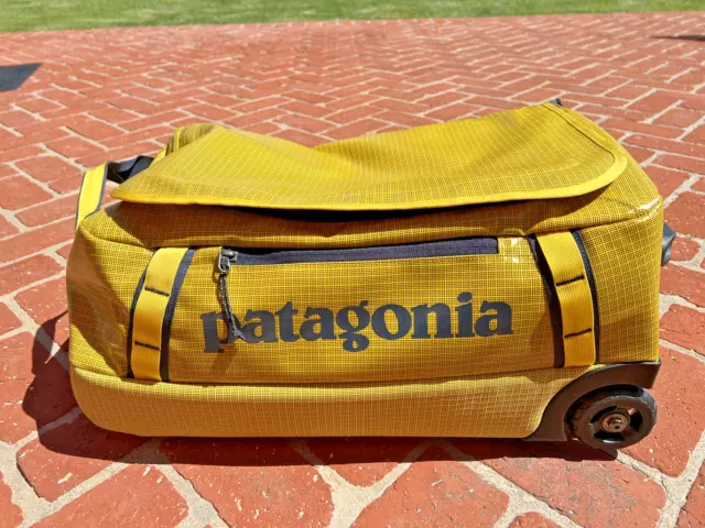 PATAGONIA BLACK HOLE Wheeled Duffel Bag 40L Carry-on Luggage Travel ...