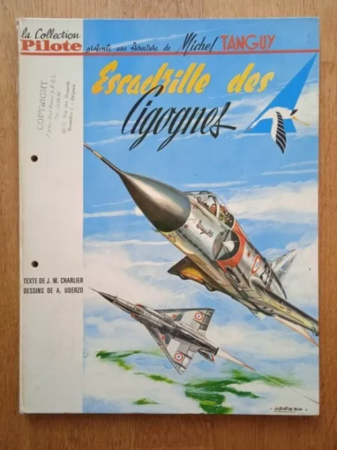 Tanguy et Laverdure Tome 4 Escadrille des Cigognes EO 1964 Pilote