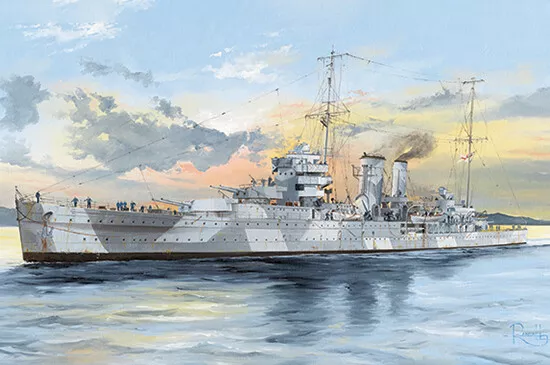 Hms York 1:350 Plastic Model Kit TRUMPETER