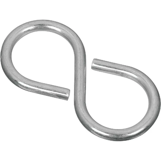 National 2-1/8 In. Zinc Light Closed S Hook (3 Ct.) N121277 National N121277