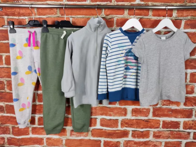 GIRLS BUNDLE AGE 4-5 YEARS NEXT M&S etc JUMPER FLEECE JOGGERS T0SHIRT KIDS 110CM