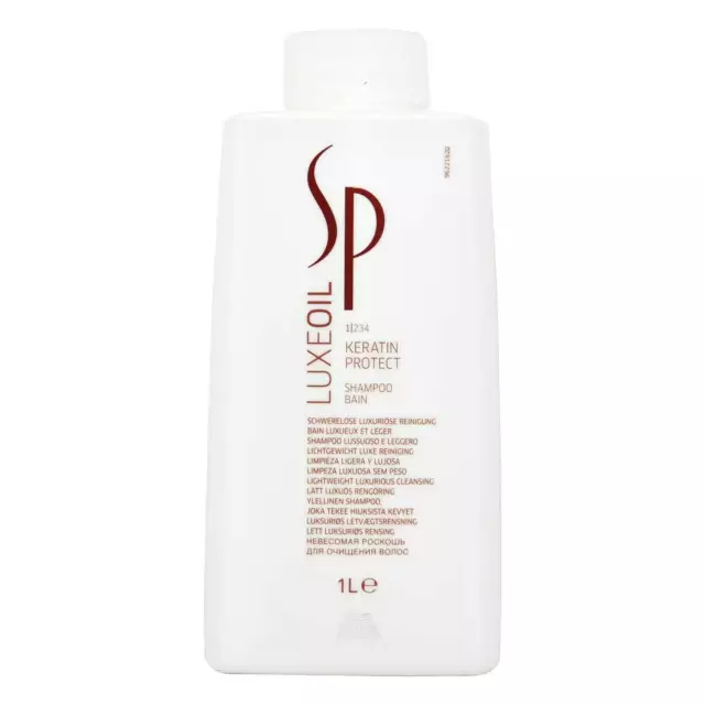 Wella SP Luxe Oil Keratin Protect Shampoo - 1000ml