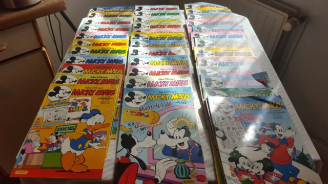 43 Stück Walt Disney Jahr 1987 Micky Maus Hefte 1-3-4-5-7-8-9-10-11-12-13-14-15