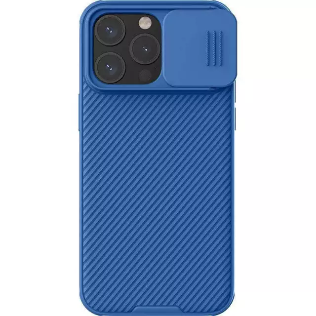 Handyhülle für iPhone 15 Pro Max Nillkin Case Cover Futeral Hülle Tasche Blau