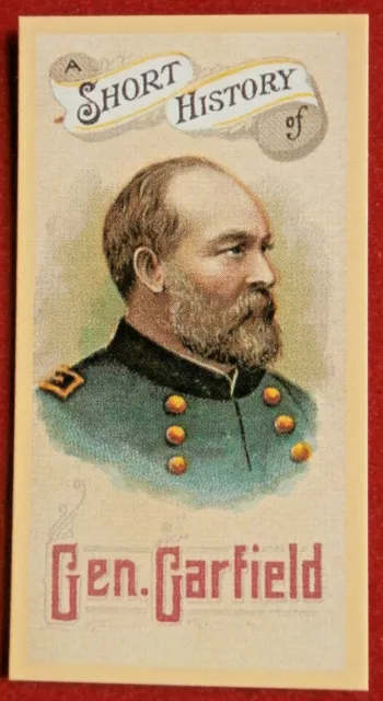 American Civil War Generals - Card #22 - General James Abram Garfield - 1995