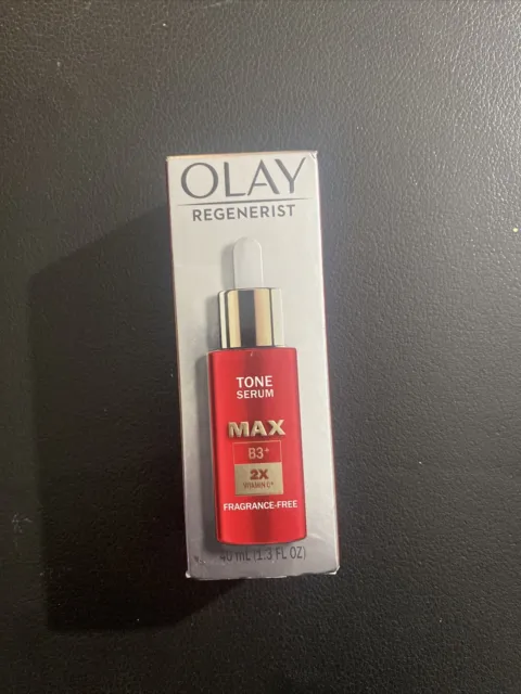 Olay Regenerist  Max Tone Serum With Vitamin C B3+2x Fragrance Free 1.3 fl oz