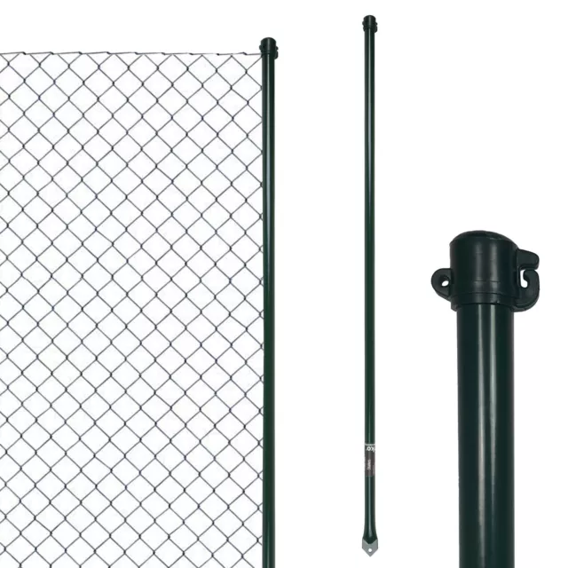 1M Garden Fencing Net Stake Post Steel Metal Multipurpose Mesh Ground Spike