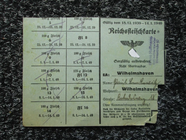 Documents/ Maps, World War II (1939-1945), Militaria, Collectables ...