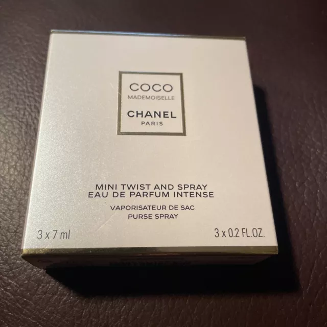 Chanel Coco Mademoiselle Eau De Parfum Intense Twist And Spray 3 x 7 ml for  Sale in Gilbert, AZ - OfferUp