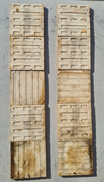 Set of Antique Fireplace Tiles, early 1900s AE4 4