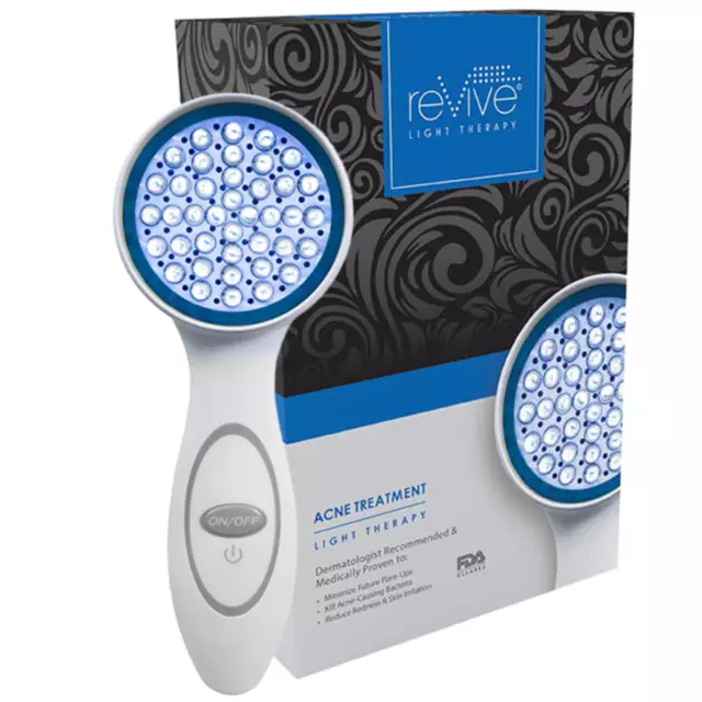 ReVive Light Therapy Clínico Acné Reducción de Manchas Tratamiento de la Piel Azul Libre de UV