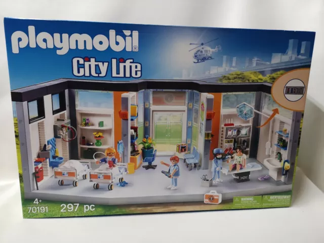 Clinique vétérinaire transportable Playmobil City Life 70146 - La