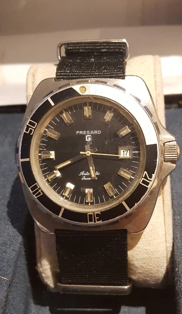 Montre Vintage Fresard G2 Automatique - 20 ATM, Plongée, Pour Homme, Modèle Rare Et Collection