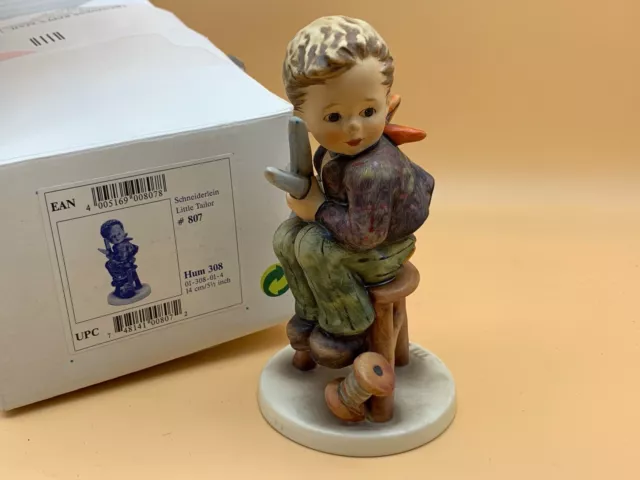 Hummel Figura 308 Schneiderlein 14 Cm. Incl. Emb.orig - 1 Wahl - Superior Estado